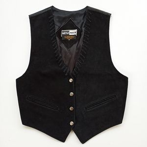 Vintage Suede Vest by Moms Mode